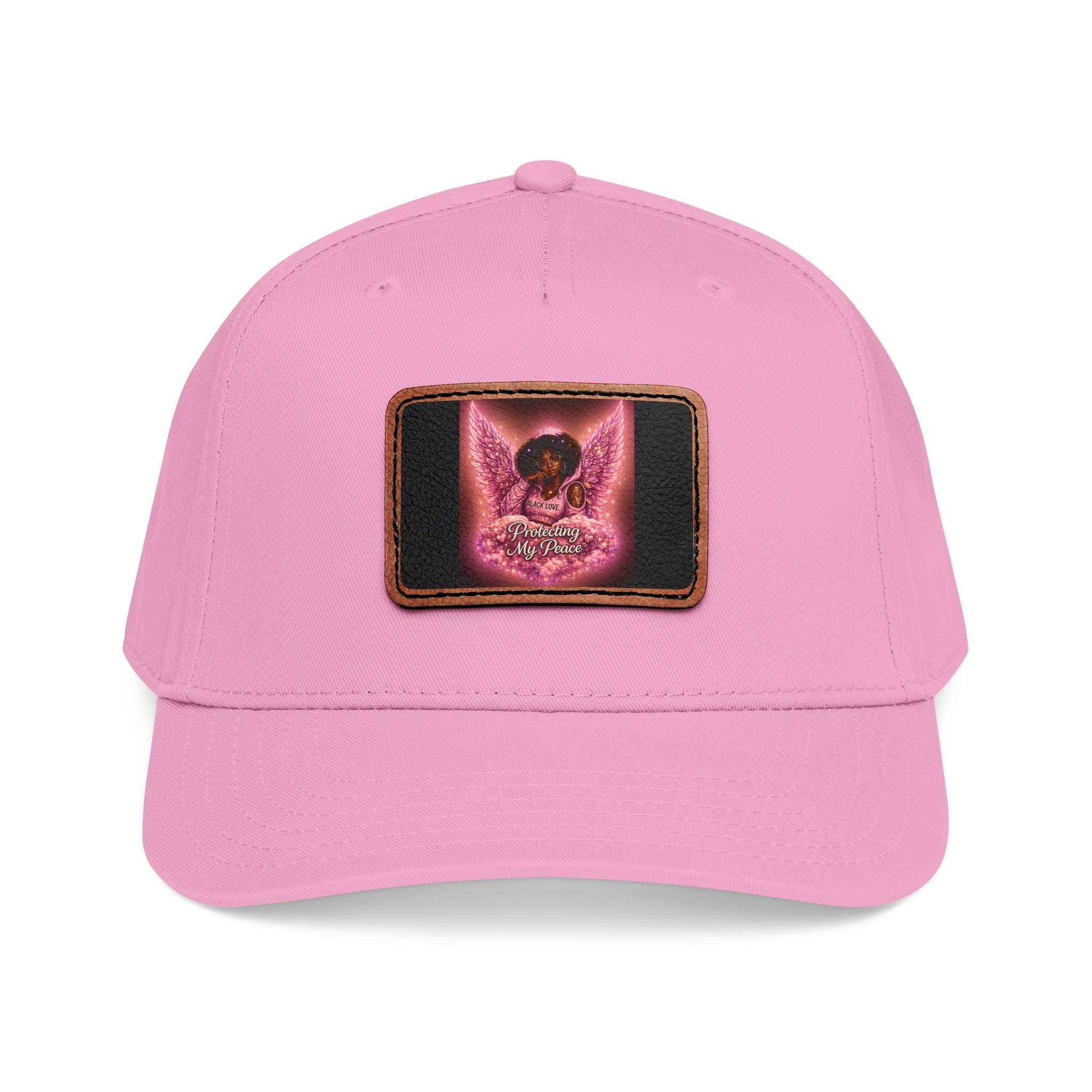 Protecting my Peace - Leather Patch Baseball Cap