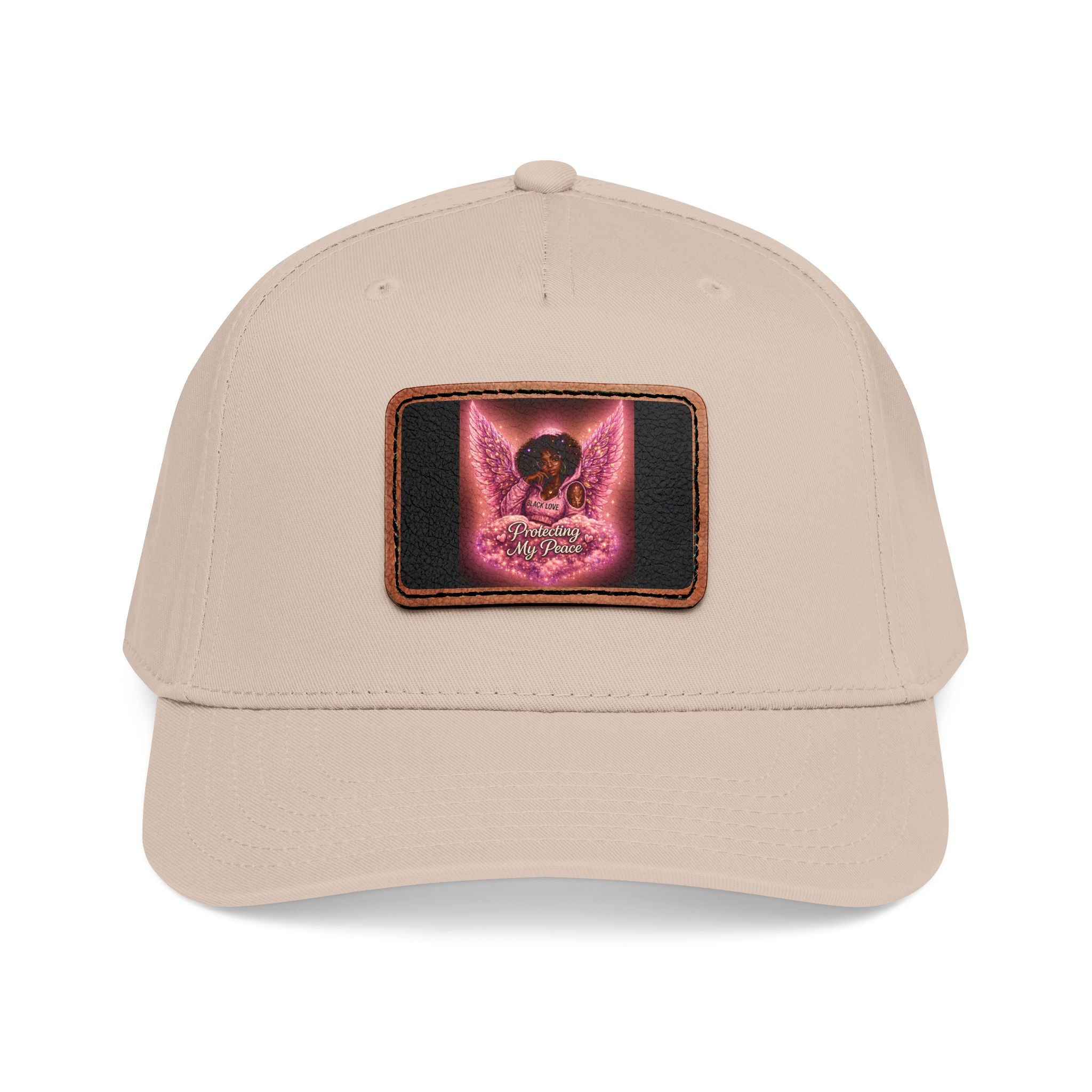 Protecting my Peace - Leather Patch Baseball Cap