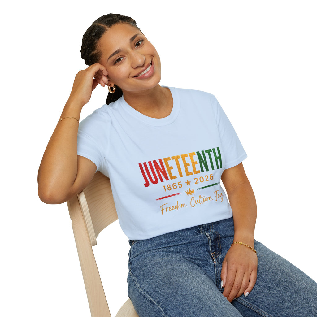 Juneteenth 1865–2026 T‑Shirt