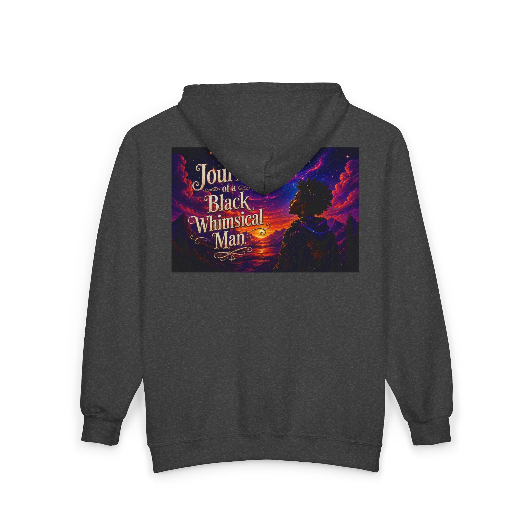 Journal of a Black Whimsical Man ~ Zip Hoodie