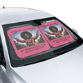 I Identify as a Threat - Car Sun Shade