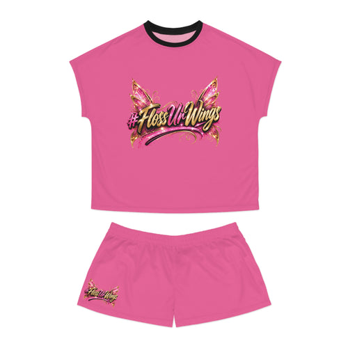 #FlossUrWings - Pink Women's Pajama Set