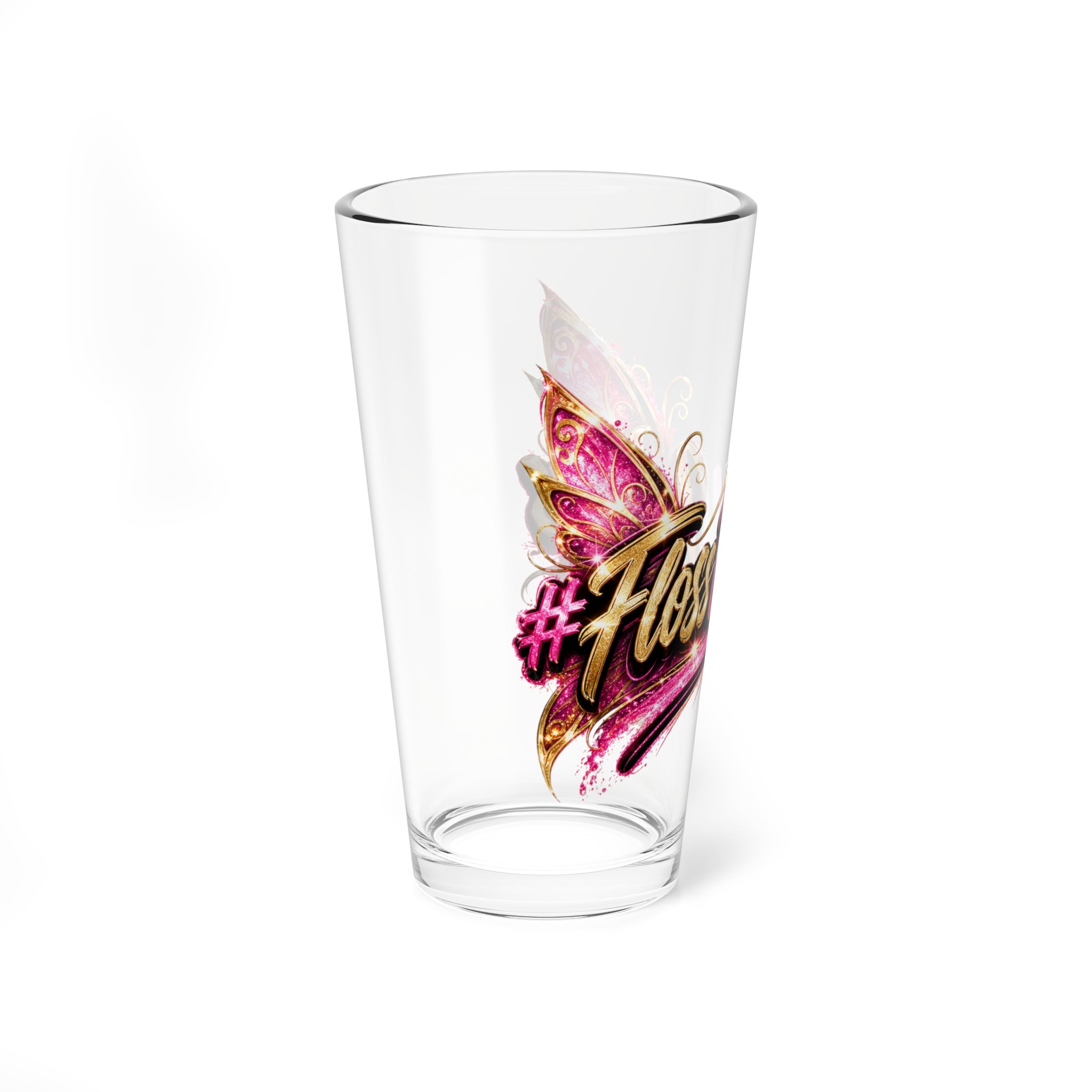 #FlossUrWings - Mixing Glass – 16oz