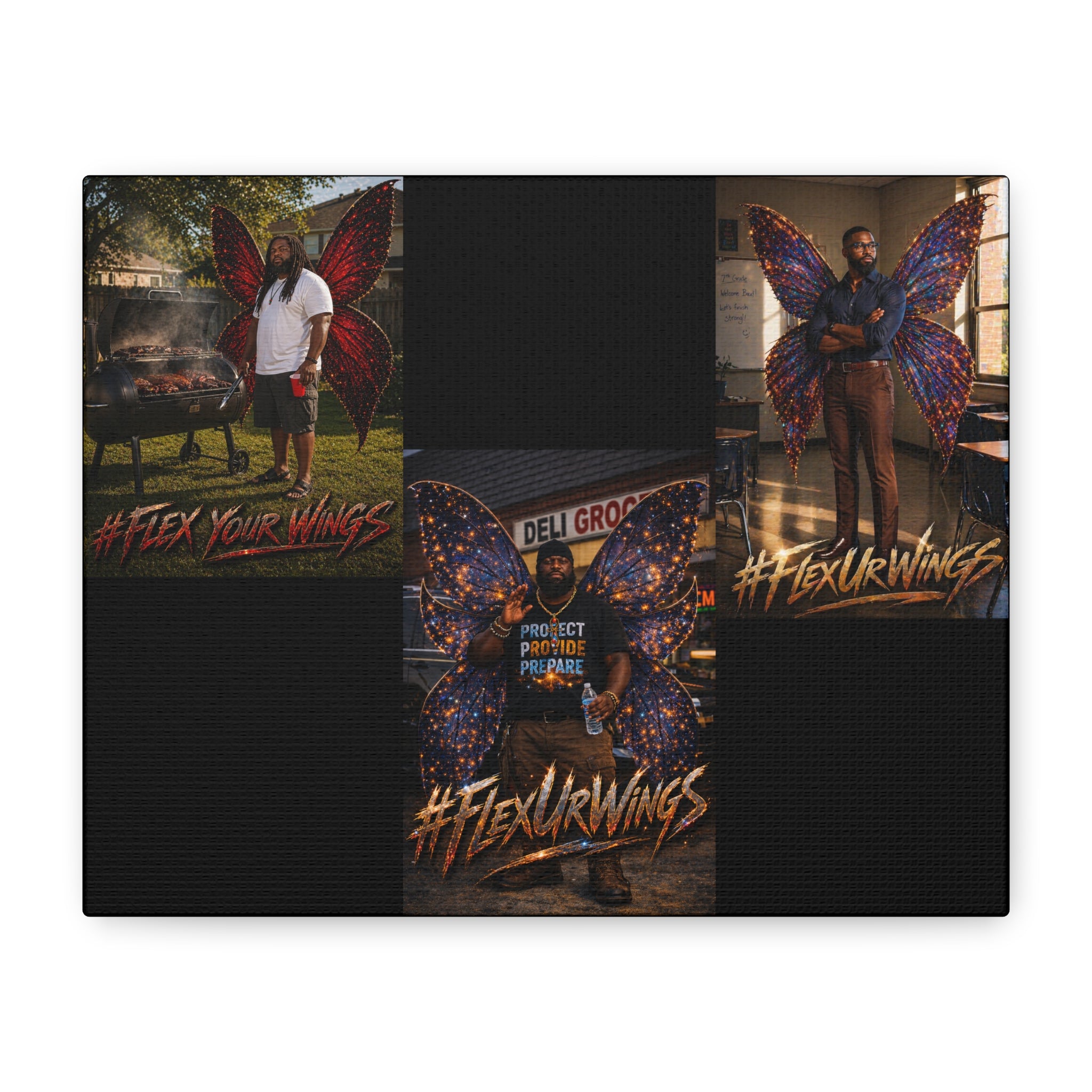 FlexUrWings - Matte Canvas, Stretched, 1.25"