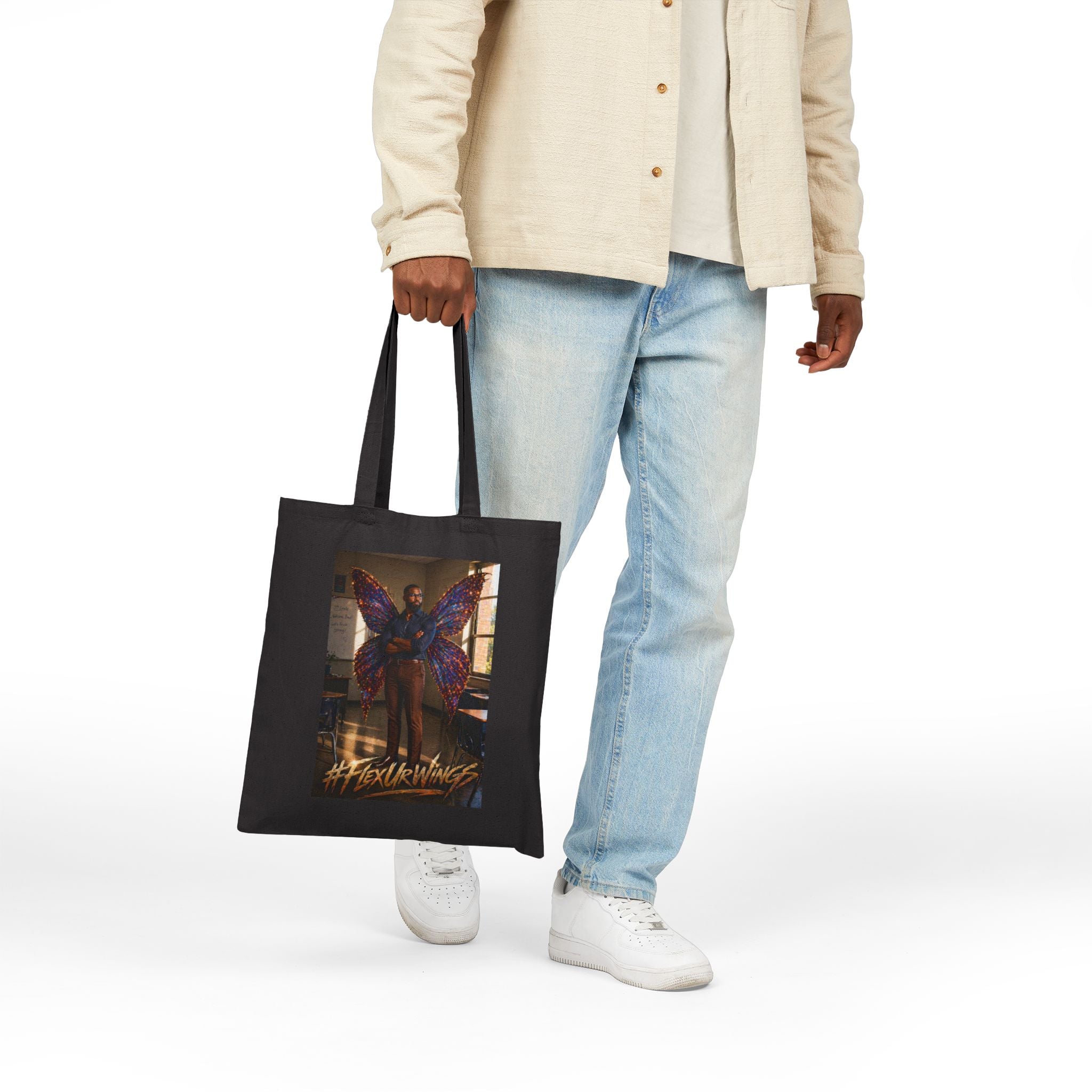 Mr. Darius da Fairy - Cotton Canvas Tote Bag