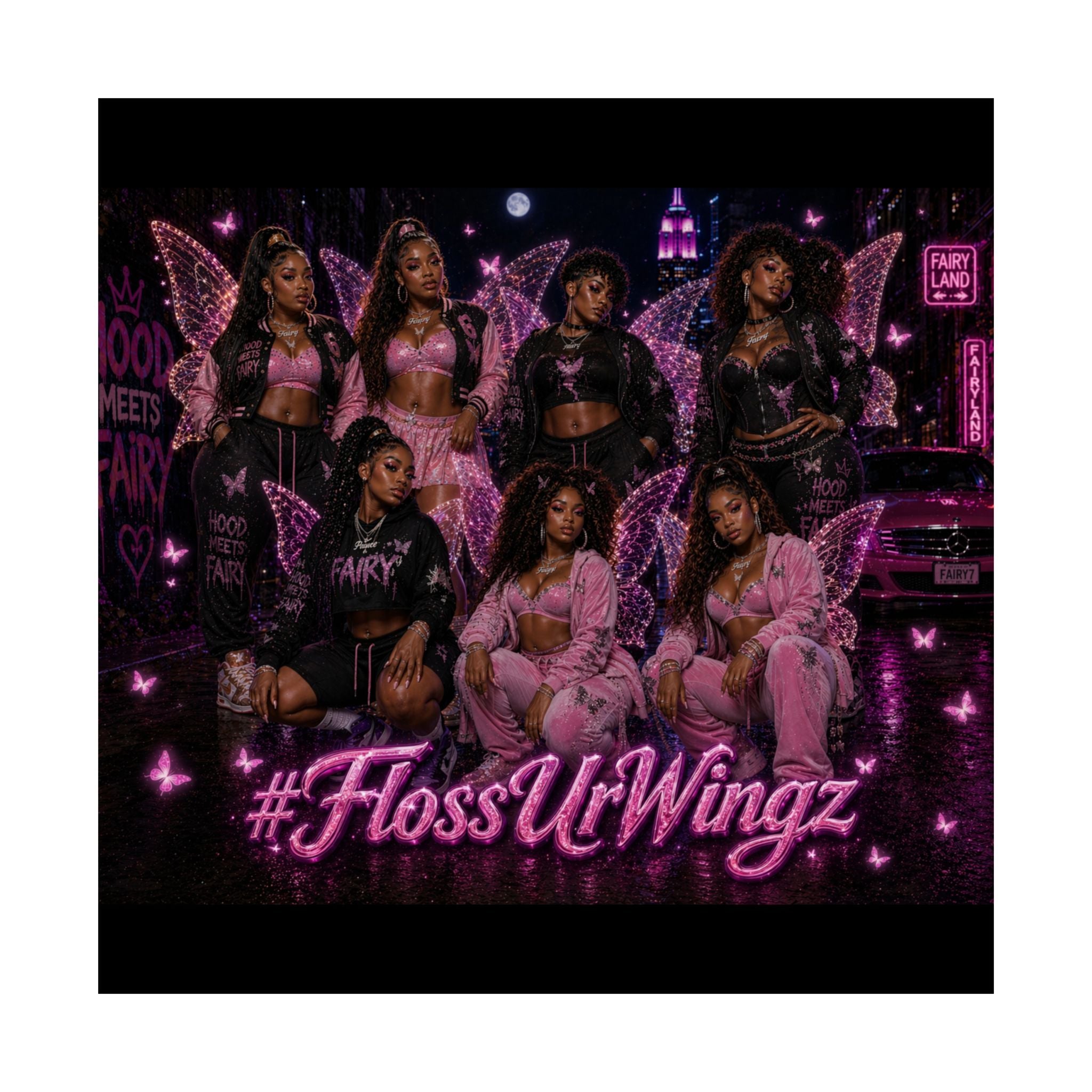 Da Fairy Girlz- Matte Vertical Posters