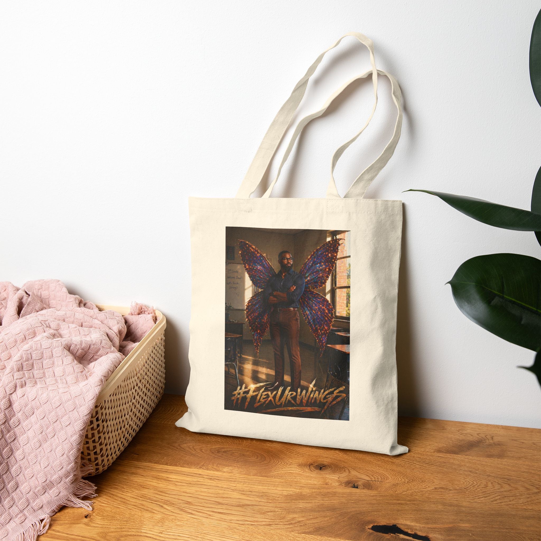 Mr. Darius da Fairy - Cotton Canvas Tote Bag