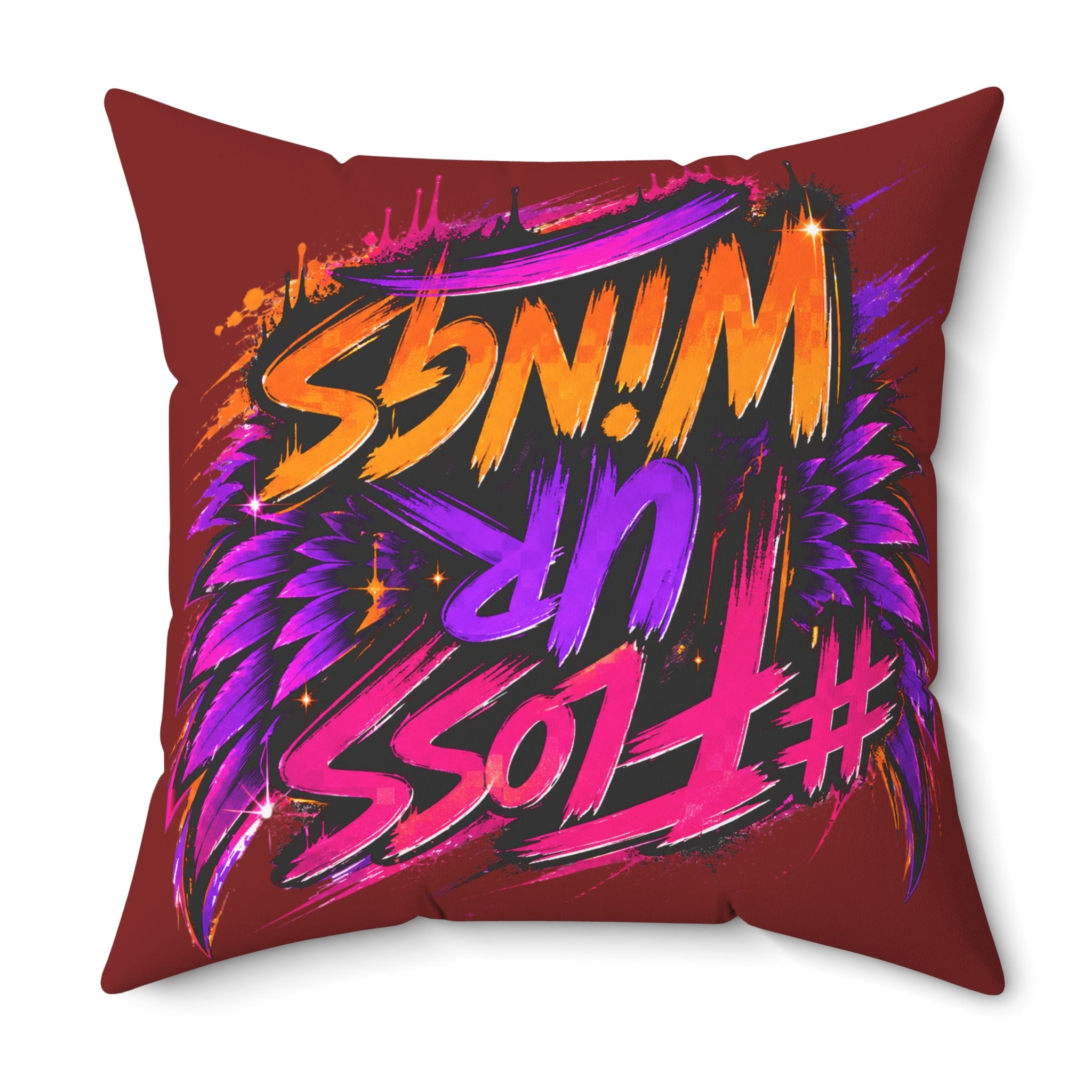 #FlossUrWings - Pillow