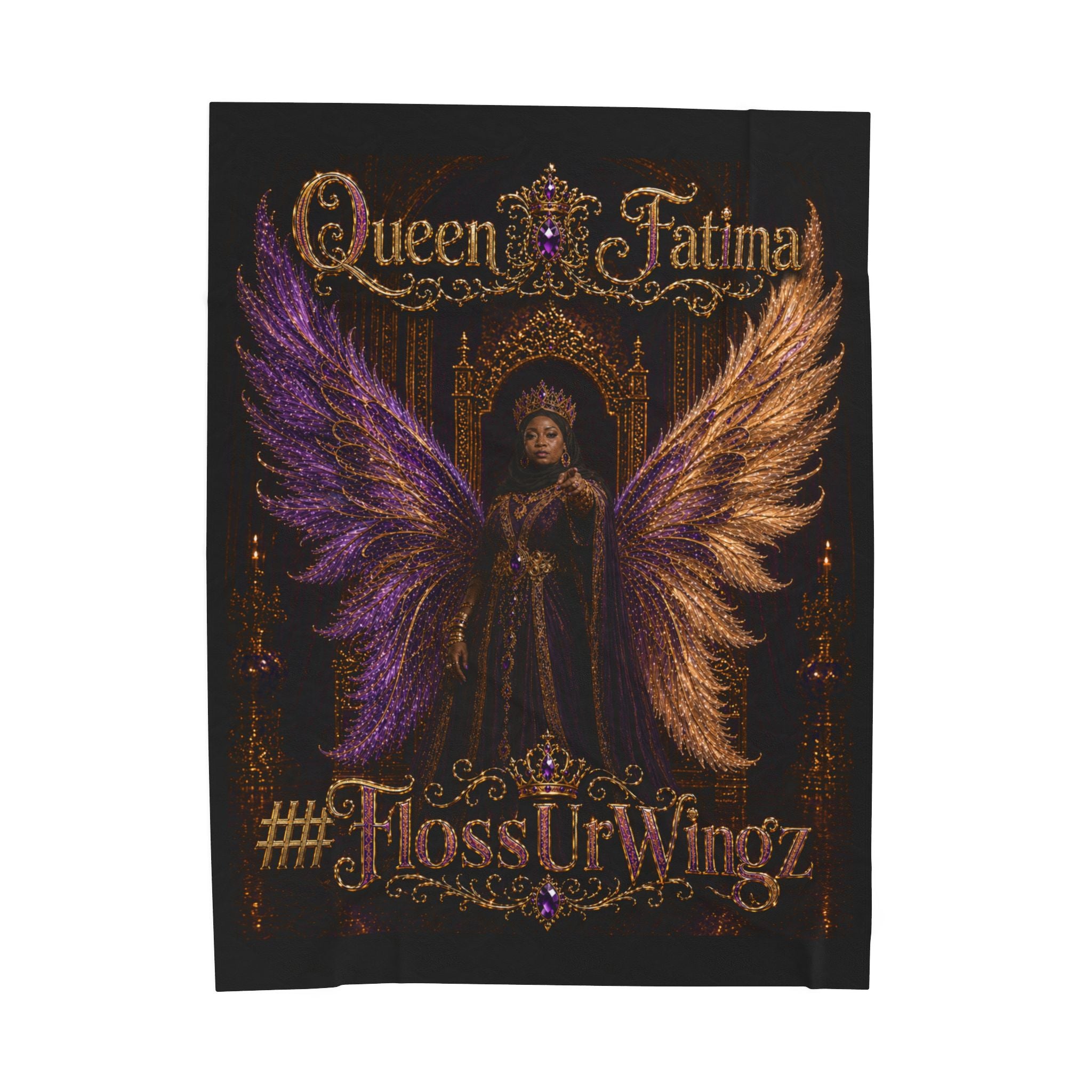 Queen Fatima - Plush Blanket