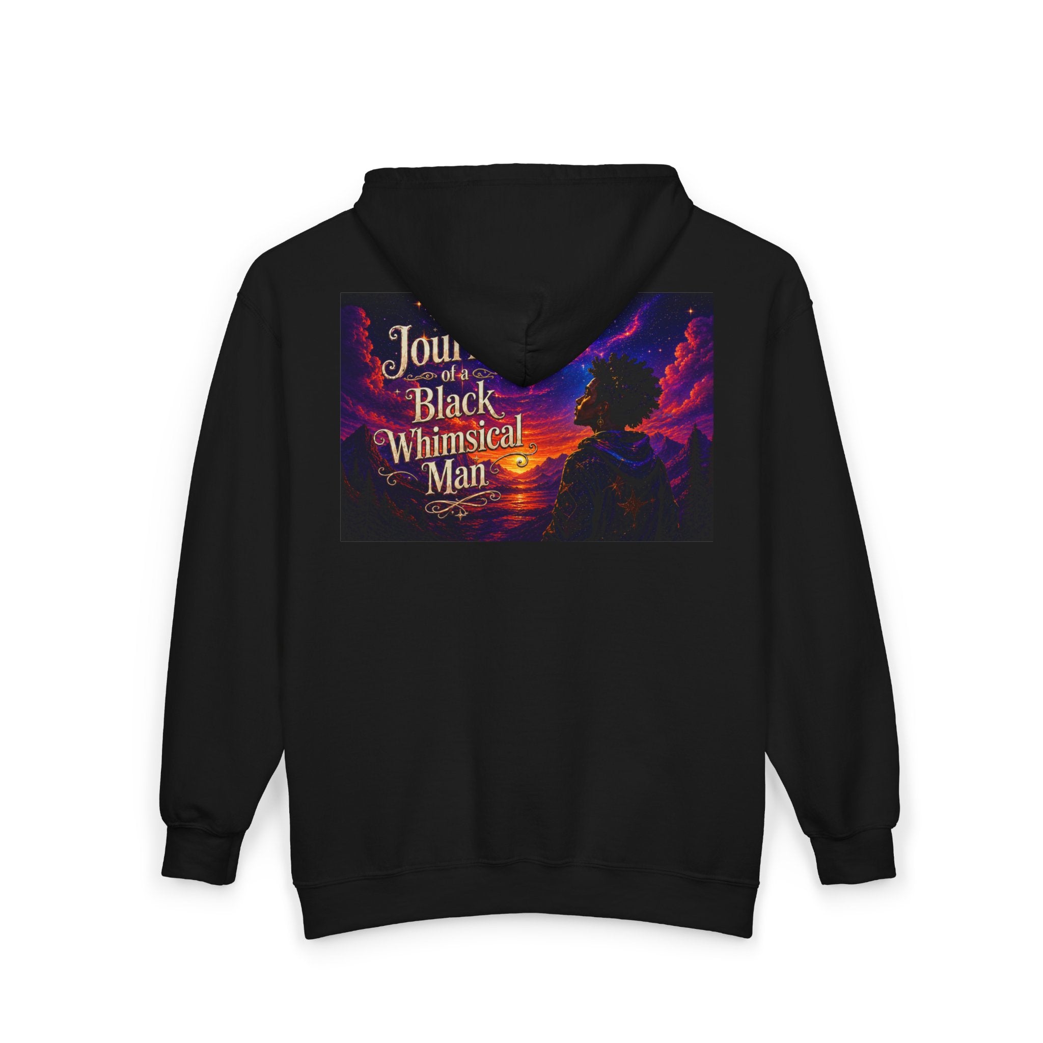 Journal of a Black Whimsical Man ~ Zip Hoodie