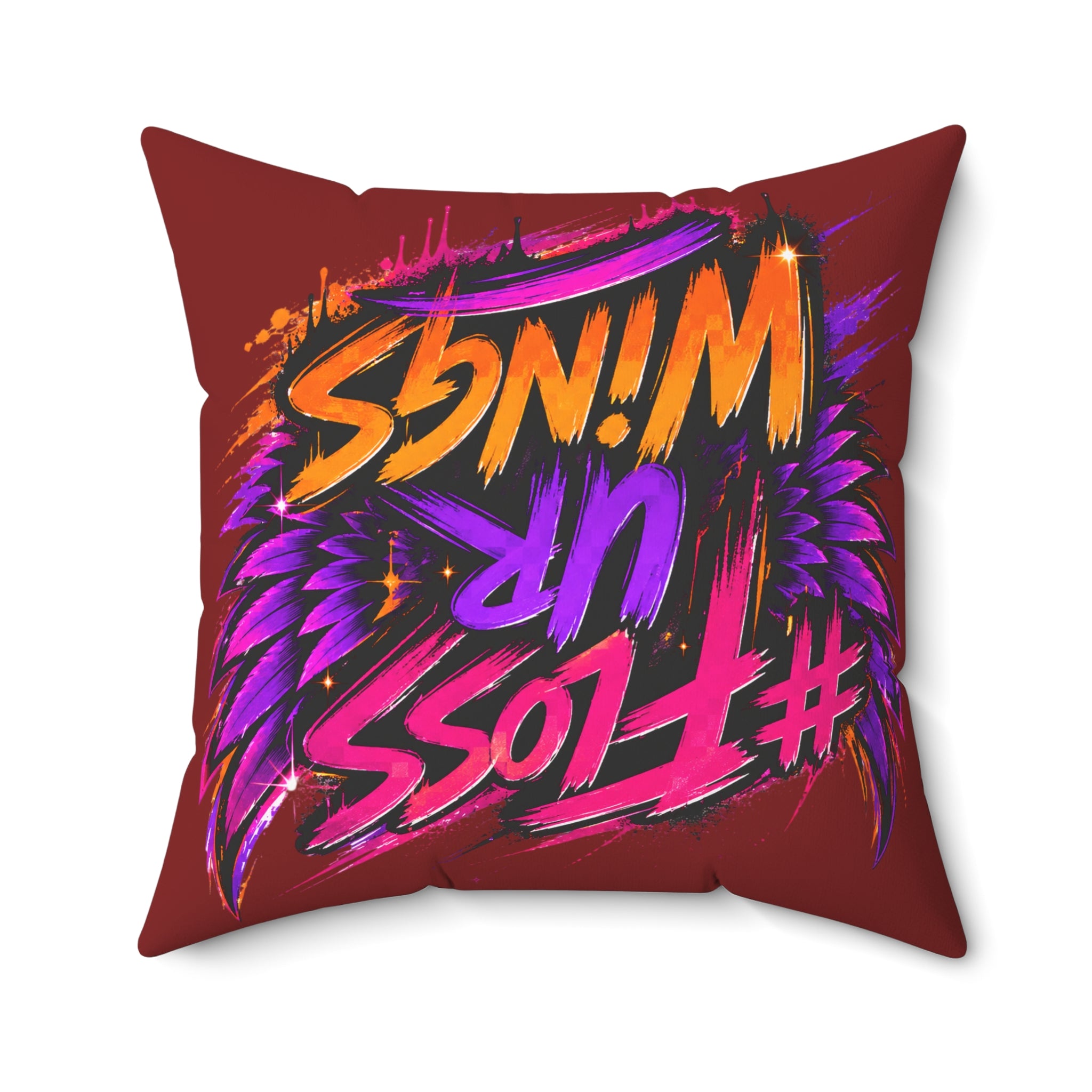 #FlossUrWings - Pillow
