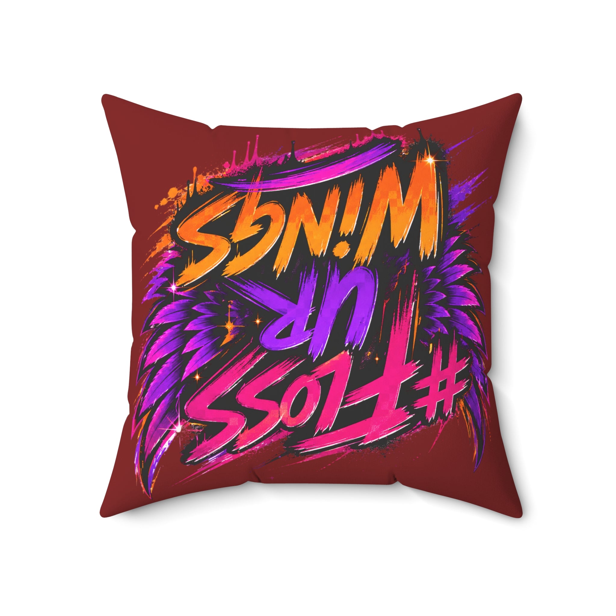 #FlossUrWings - Pillow