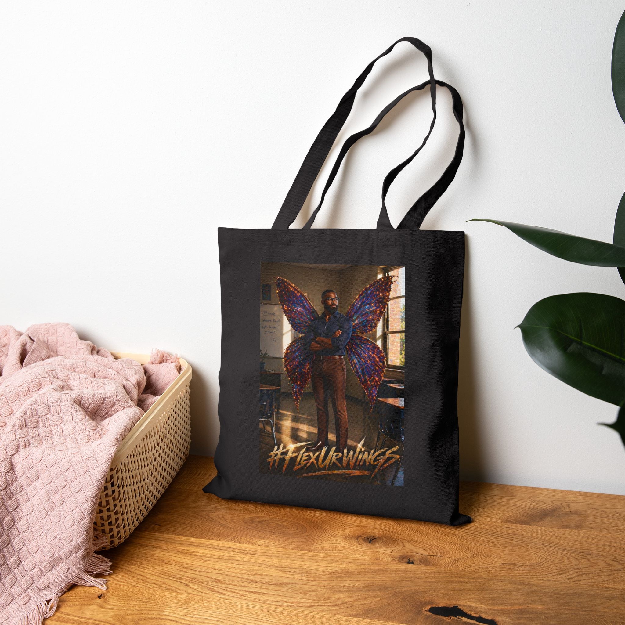 Mr. Darius da Fairy - Cotton Canvas Tote Bag