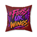 #FlossUrWings - Pillow