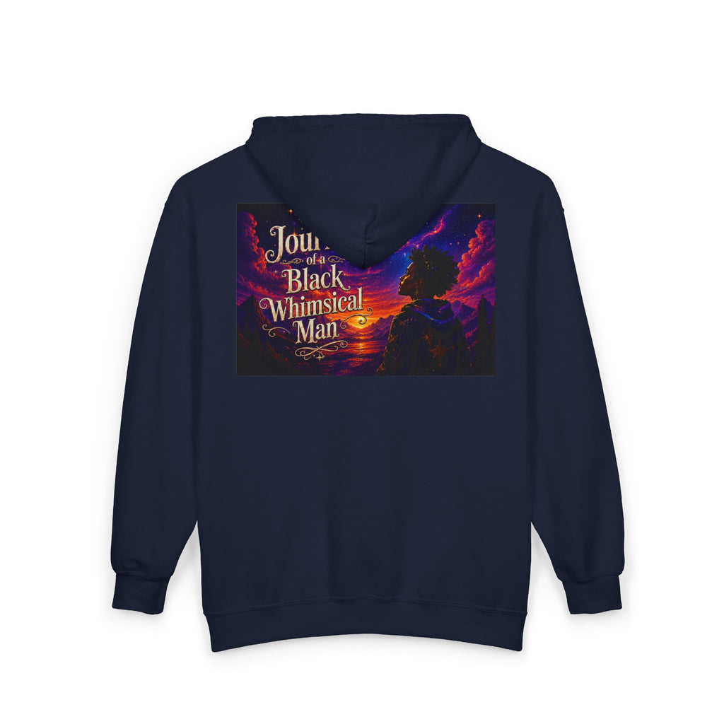 Journal of a Black Whimsical Man ~ Zip Hoodie