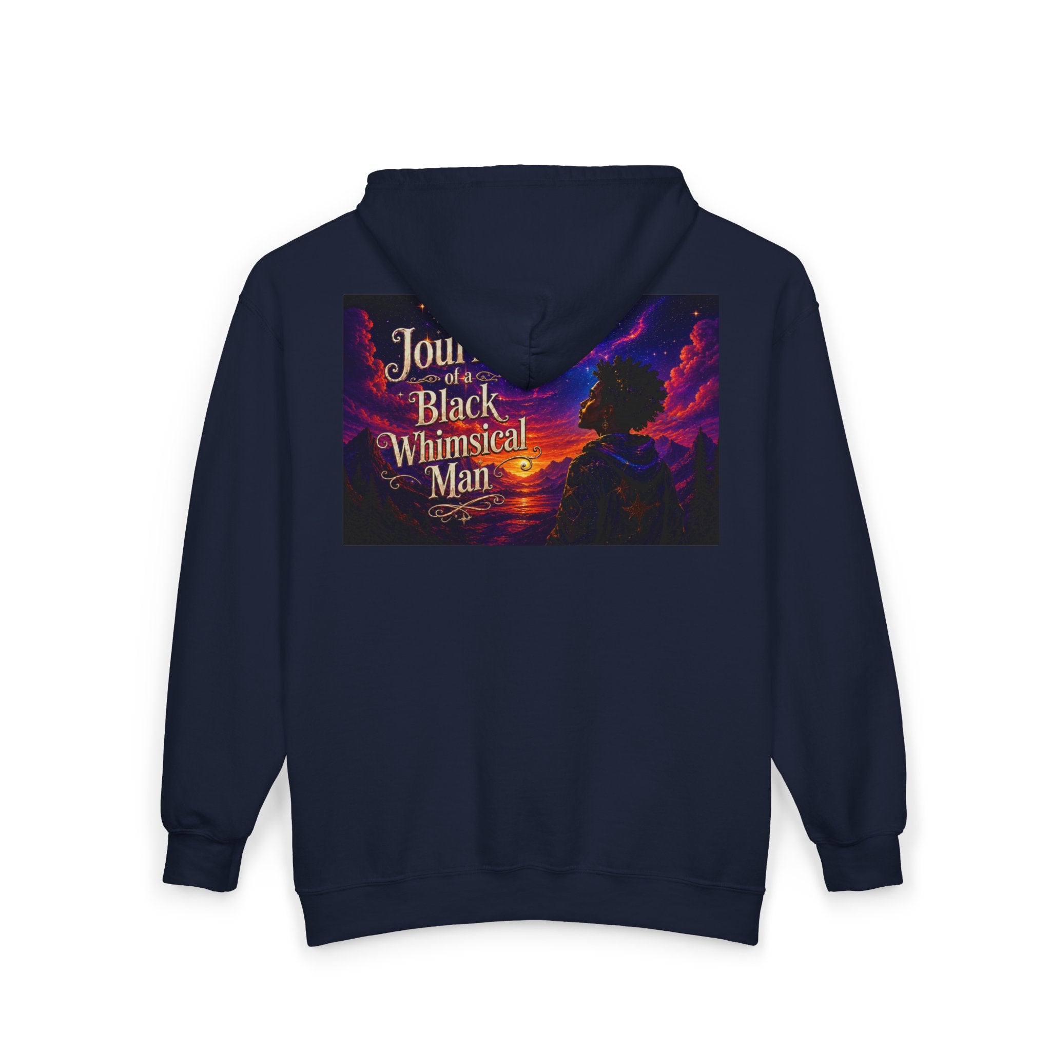Journal of a Black Whimsical Man ~ Zip Hoodie