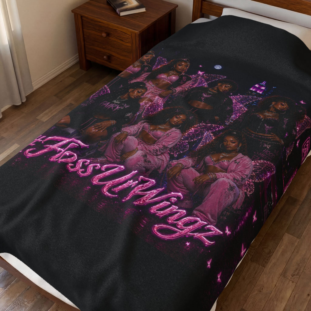 Da Fairy Girlz - Velveteen Plush Blanket