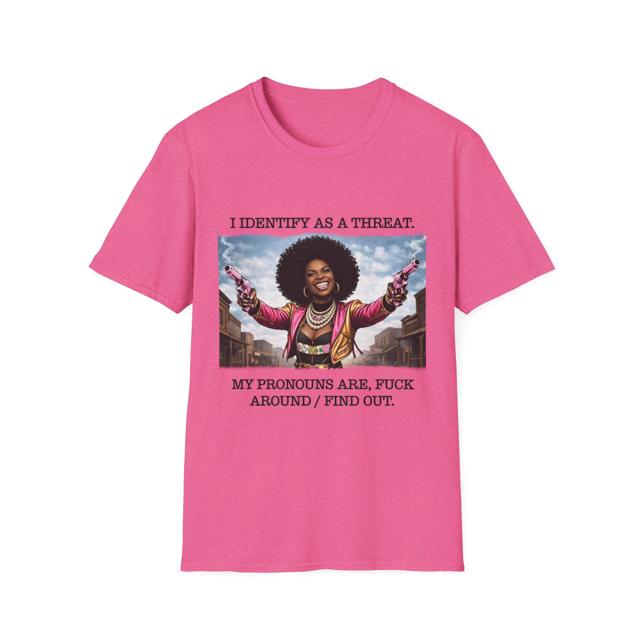 I Identify As A Threat - Tee