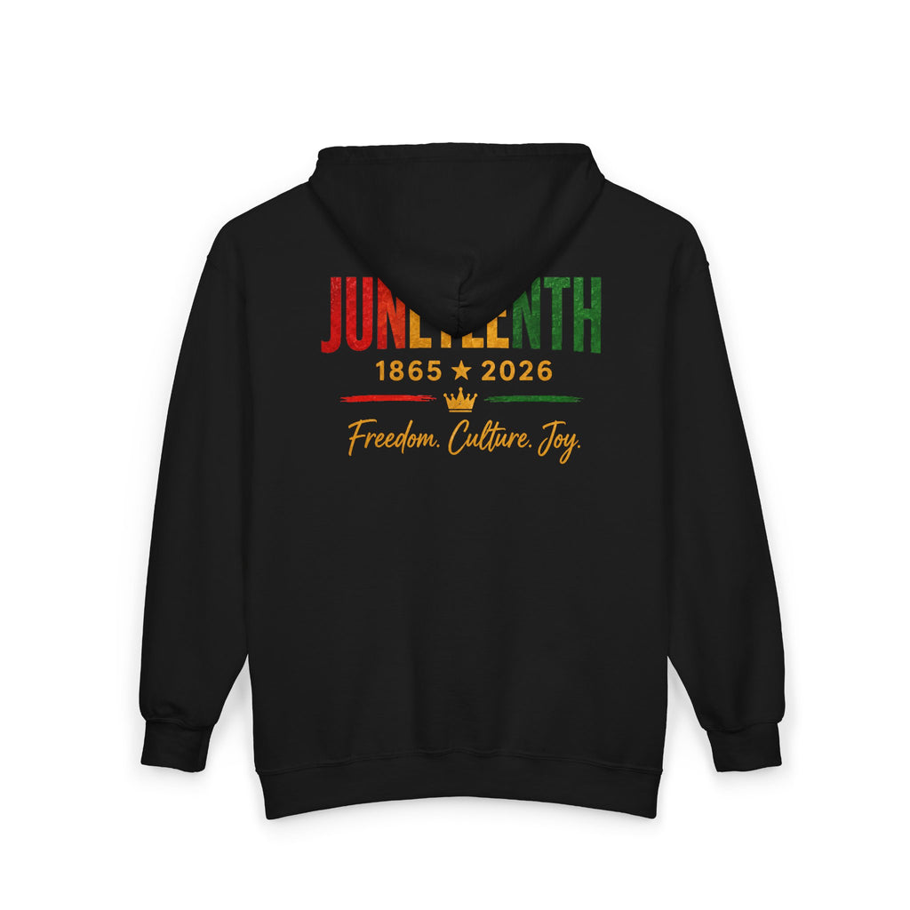 Juneteenth 1865–2026 ~ Zip Hoodie