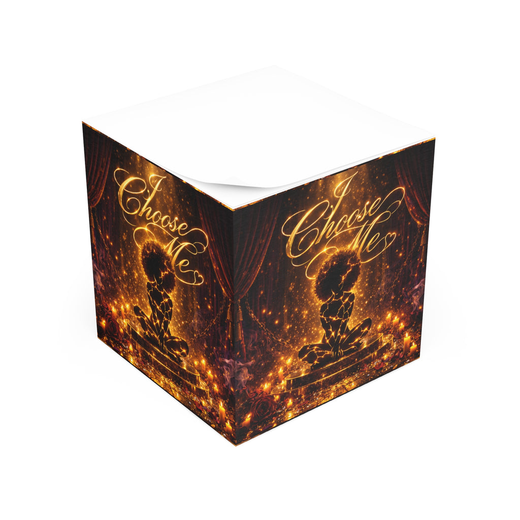 I Choose Me - Note Cube