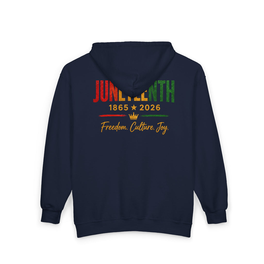 Juneteenth 1865–2026 ~ Zip Hoodie