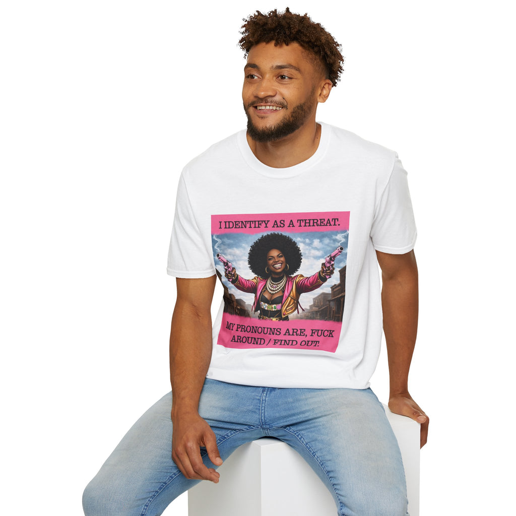 I Identify As A Threat - Tee