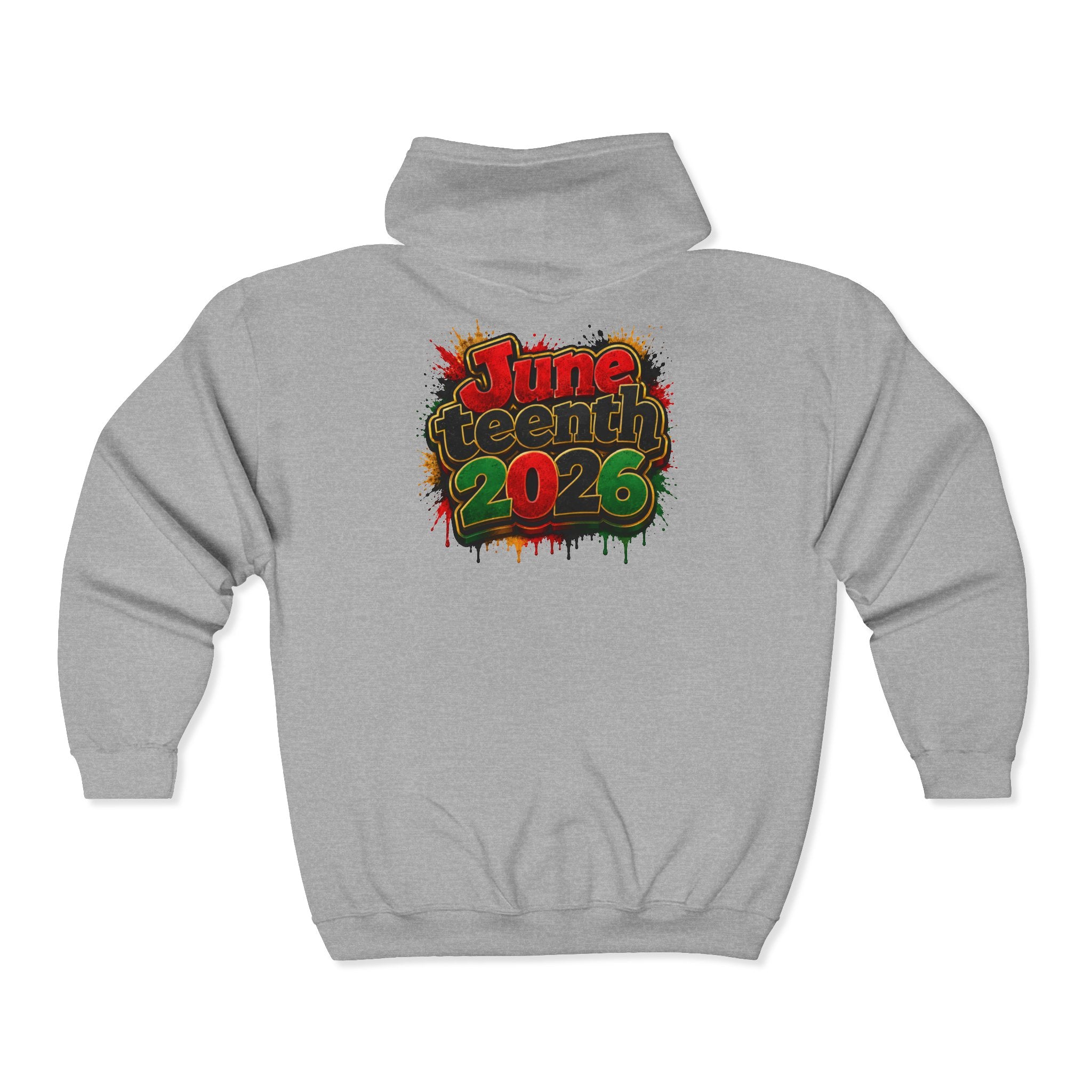 Juneteenth 2026 Zip Hoodie
