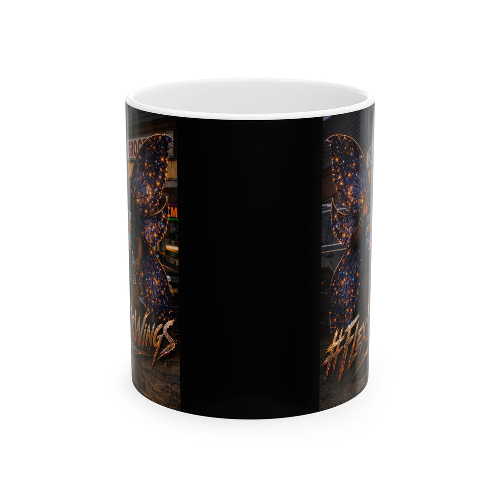 Blaq da Fairy - Ceramic Mug, (11oz, 15oz)
