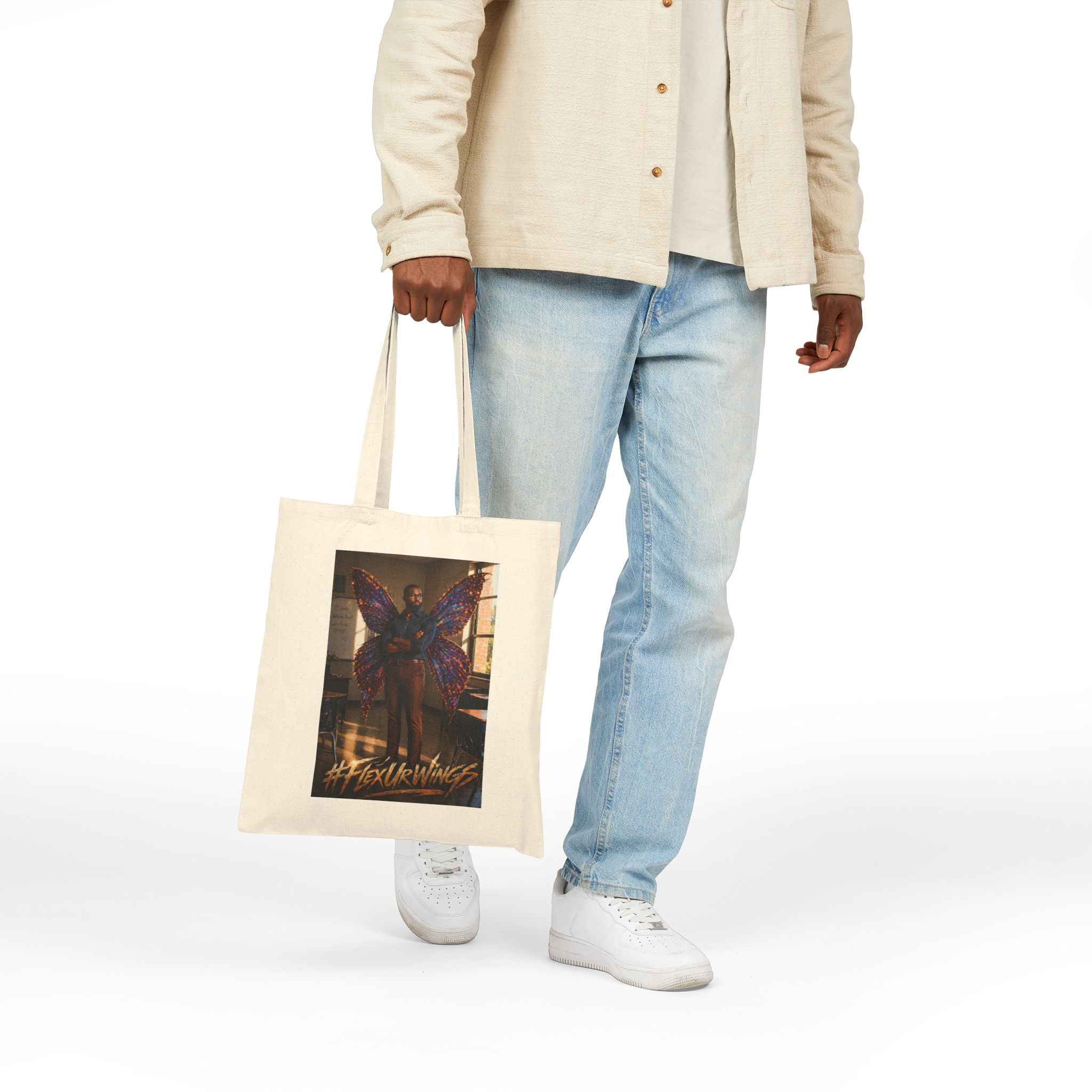Mr. Darius da Fairy - Cotton Canvas Tote Bag