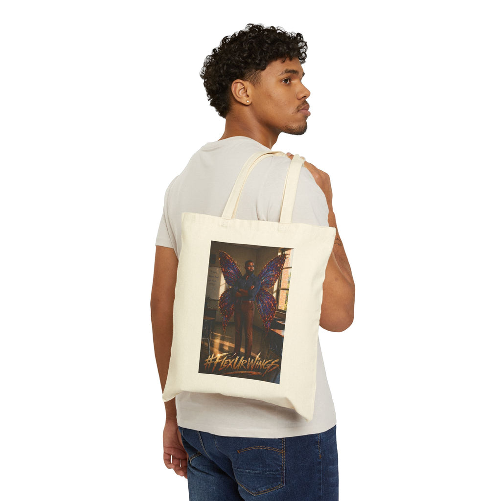 Mr. Darius da Fairy - Cotton Canvas Tote Bag