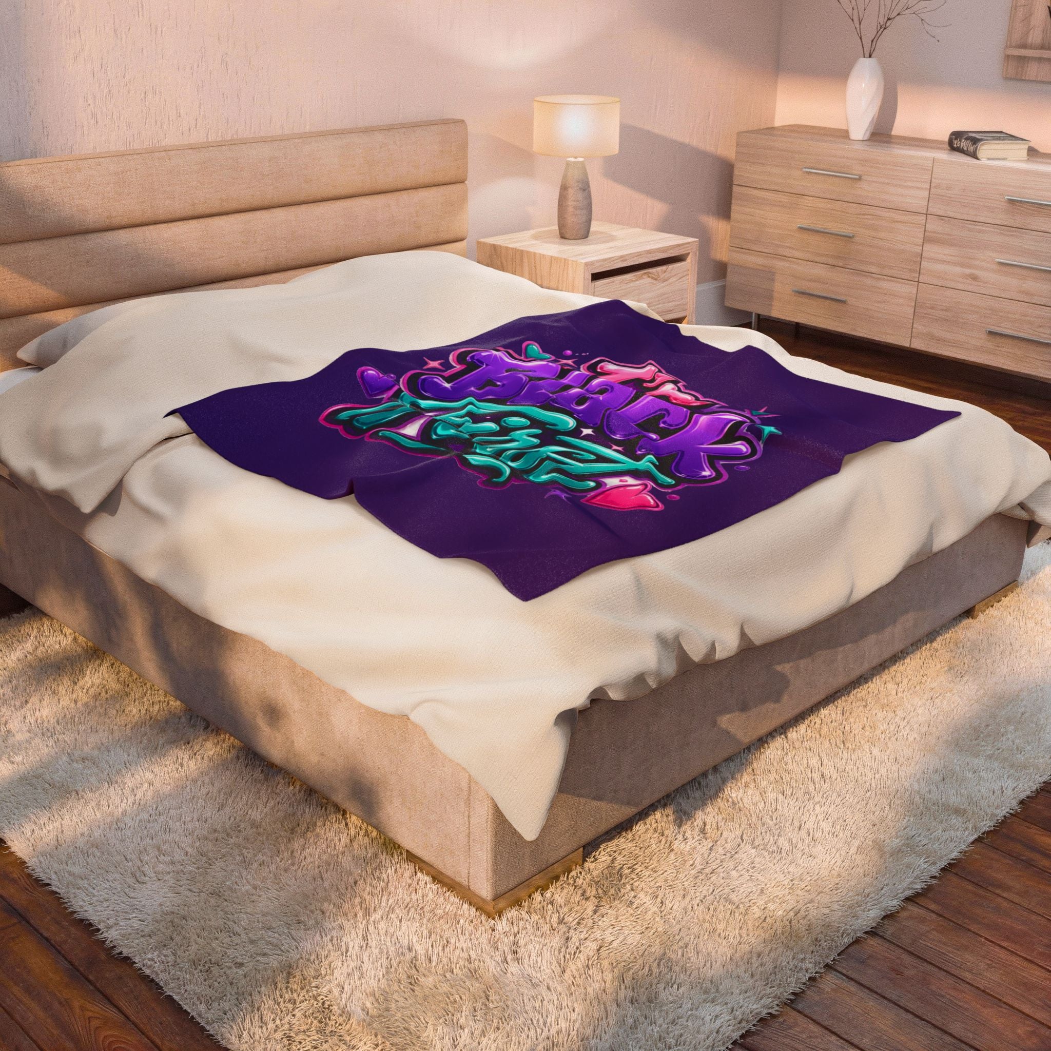 I'm Black First ~ Plush Blanket