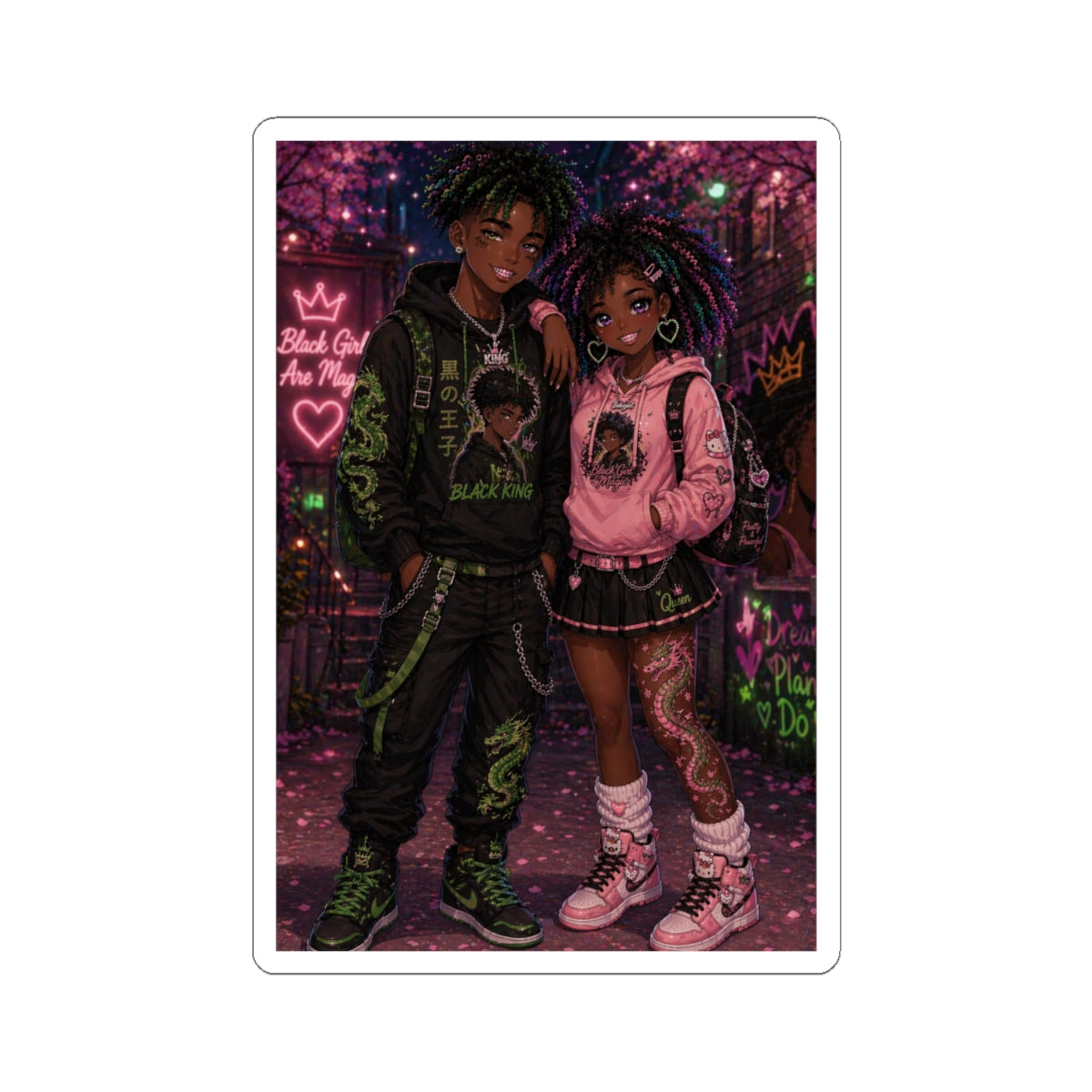 Buddies - Kiss-Cut Stickers
