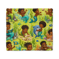 Playful Lil Mermaid Baby Comforter