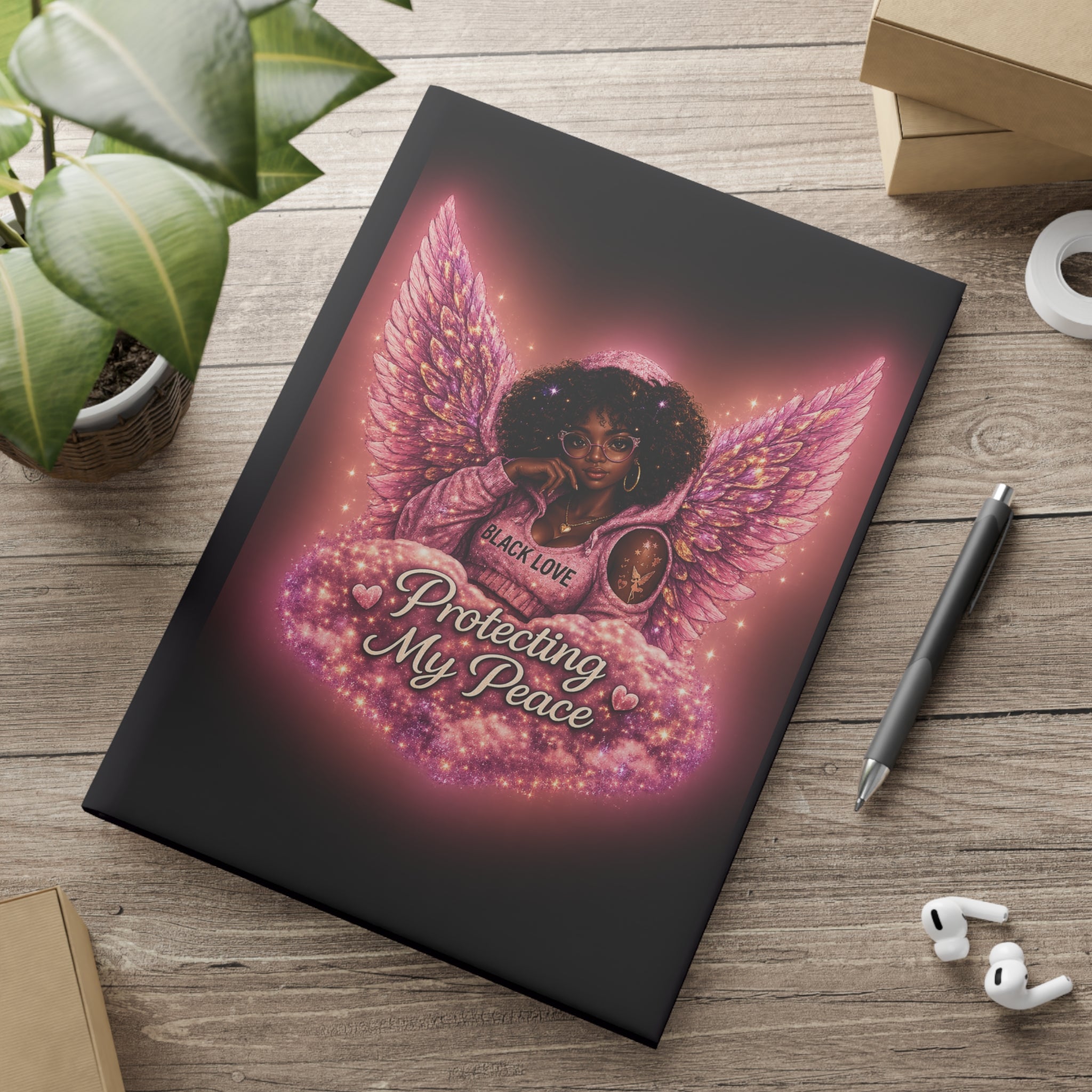 Protecting My Peace -Hardcover Notebook