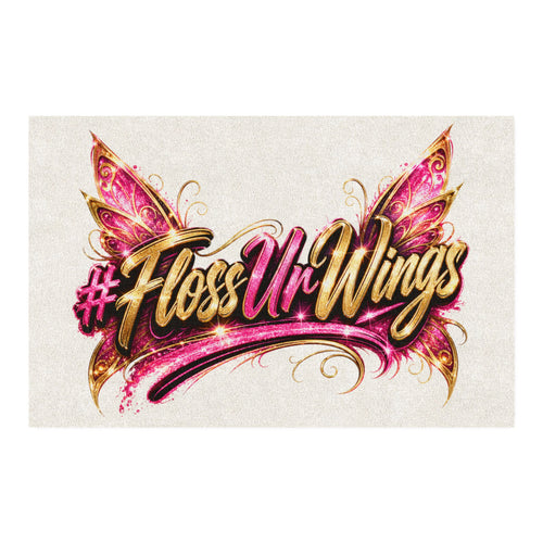 #FlossUrWings - Rug