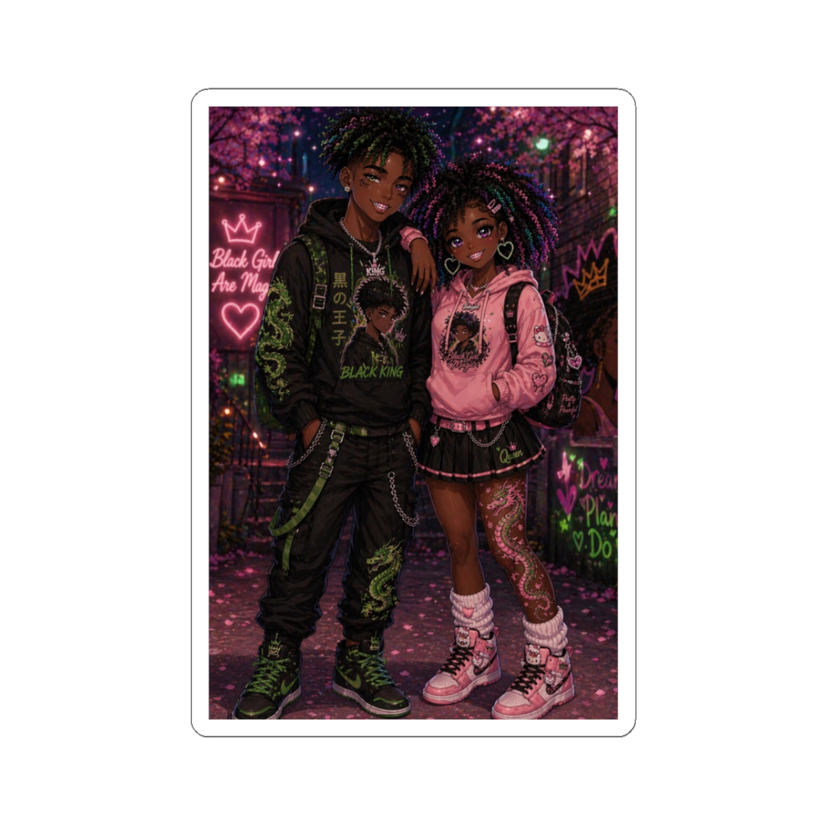 Buddies - Kiss-Cut Stickers