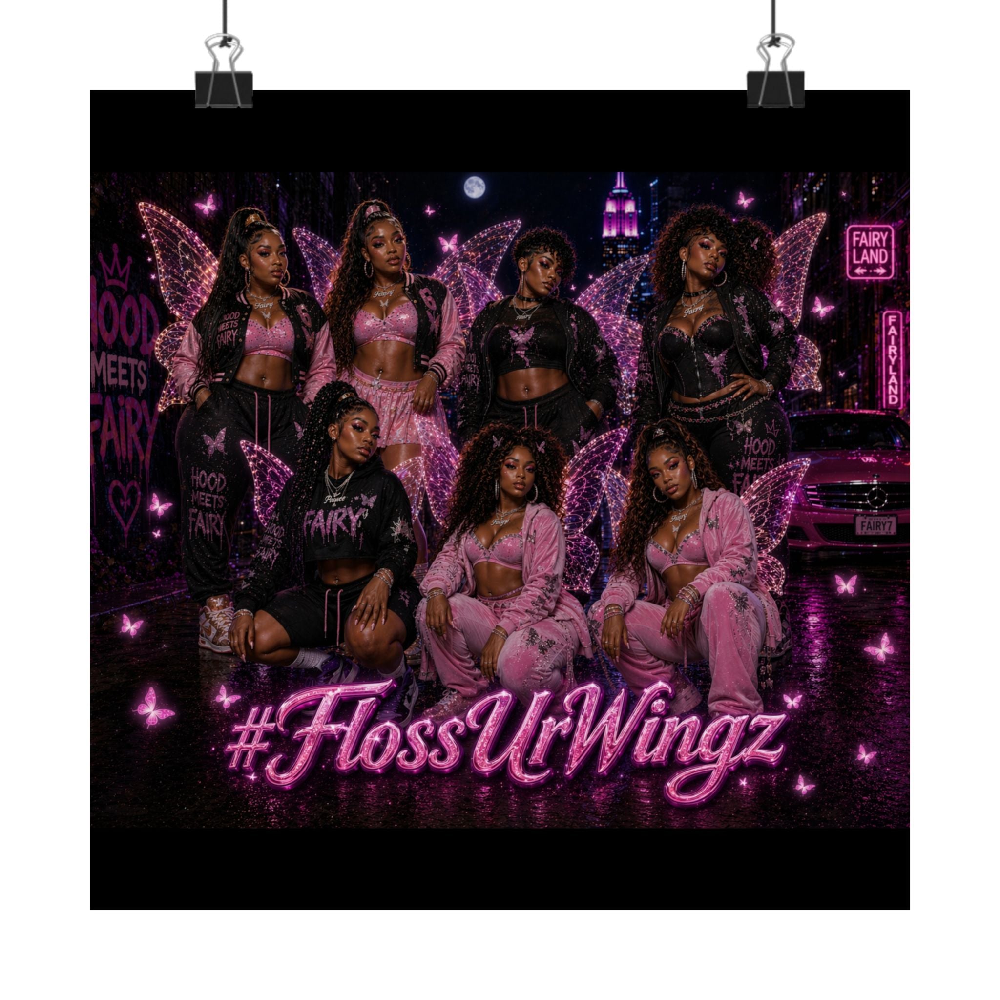 Da Fairy Girlz- Matte Vertical Posters