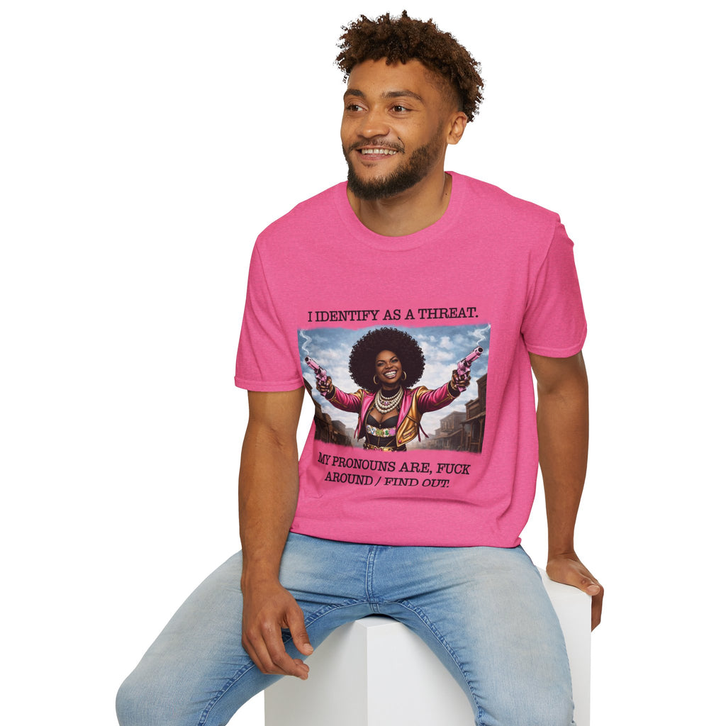 I Identify As A Threat - Tee