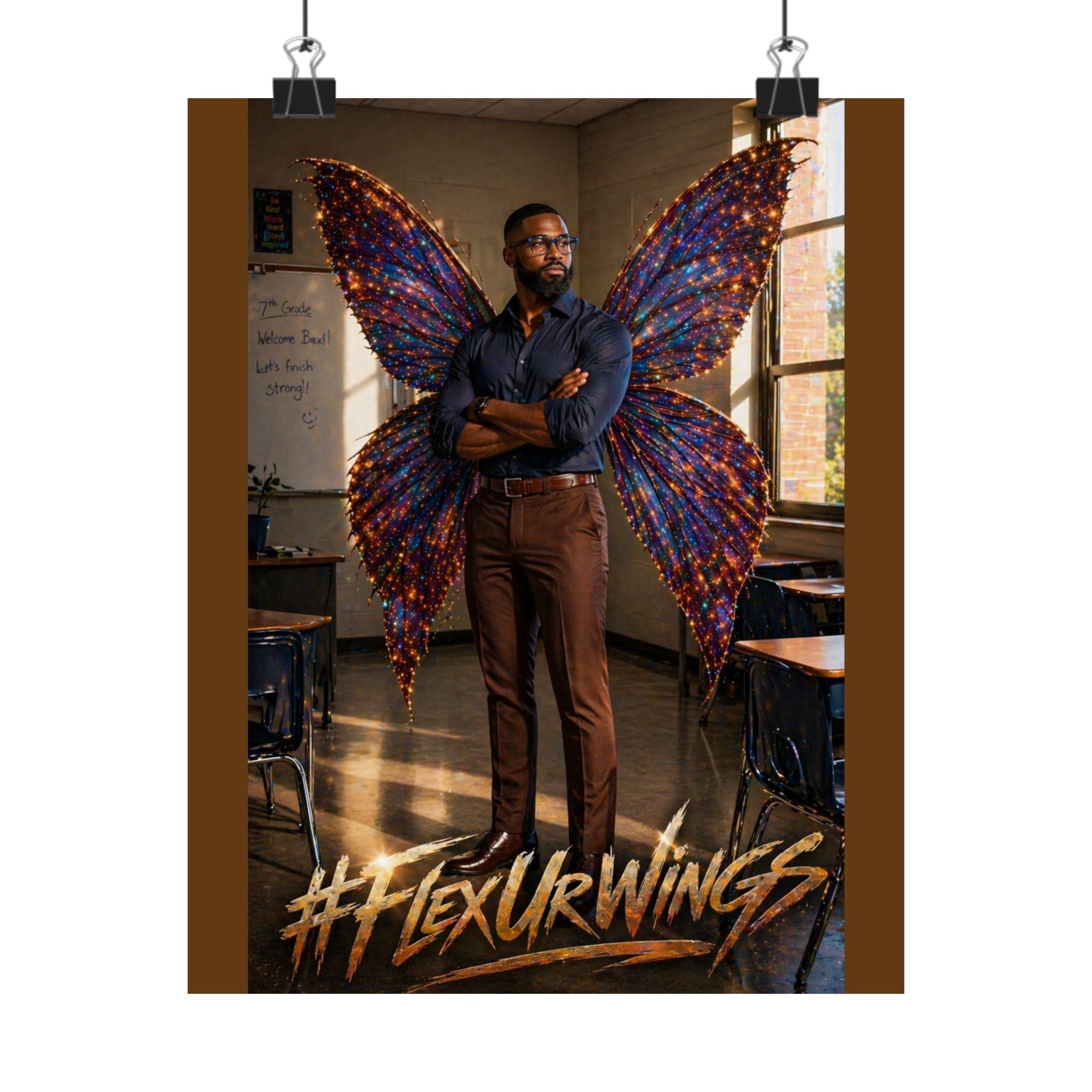 Mr. Darius da Fairy - Matte Vertical Posters