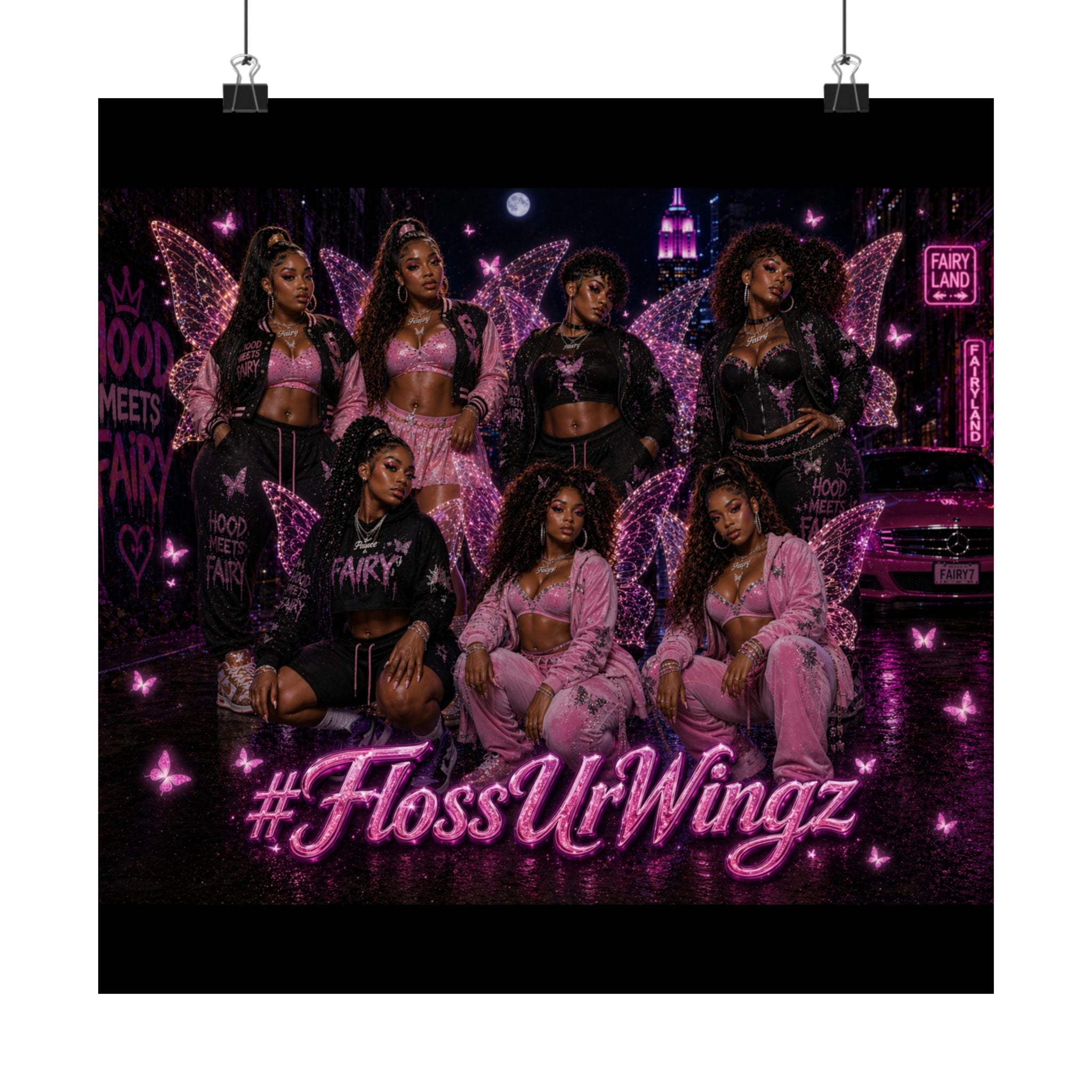 Da Fairy Girlz- Matte Vertical Posters