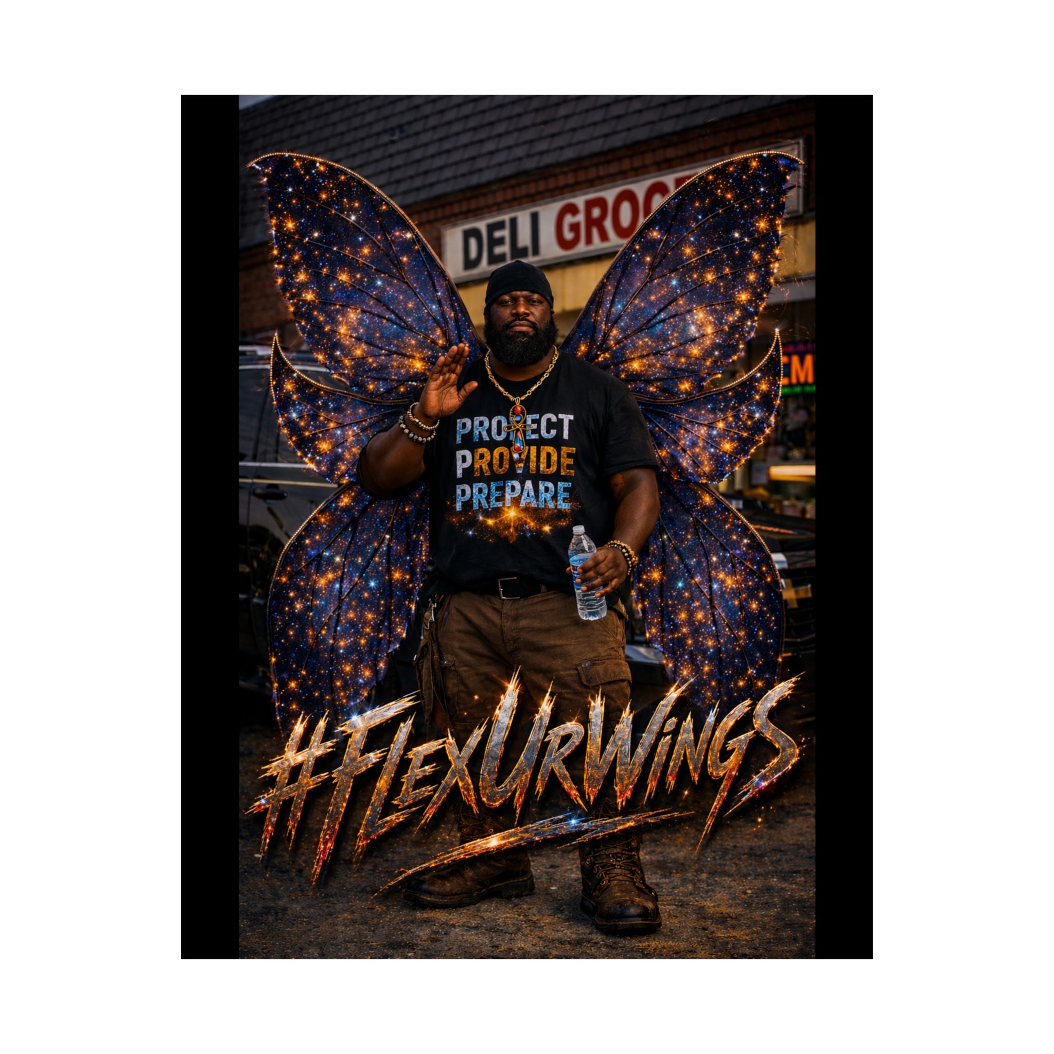 Blaq da Fairy - Matte Vertical Posters